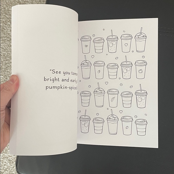 New The Pumpkin Spice Café Coloring Book - Picture 3 of 3